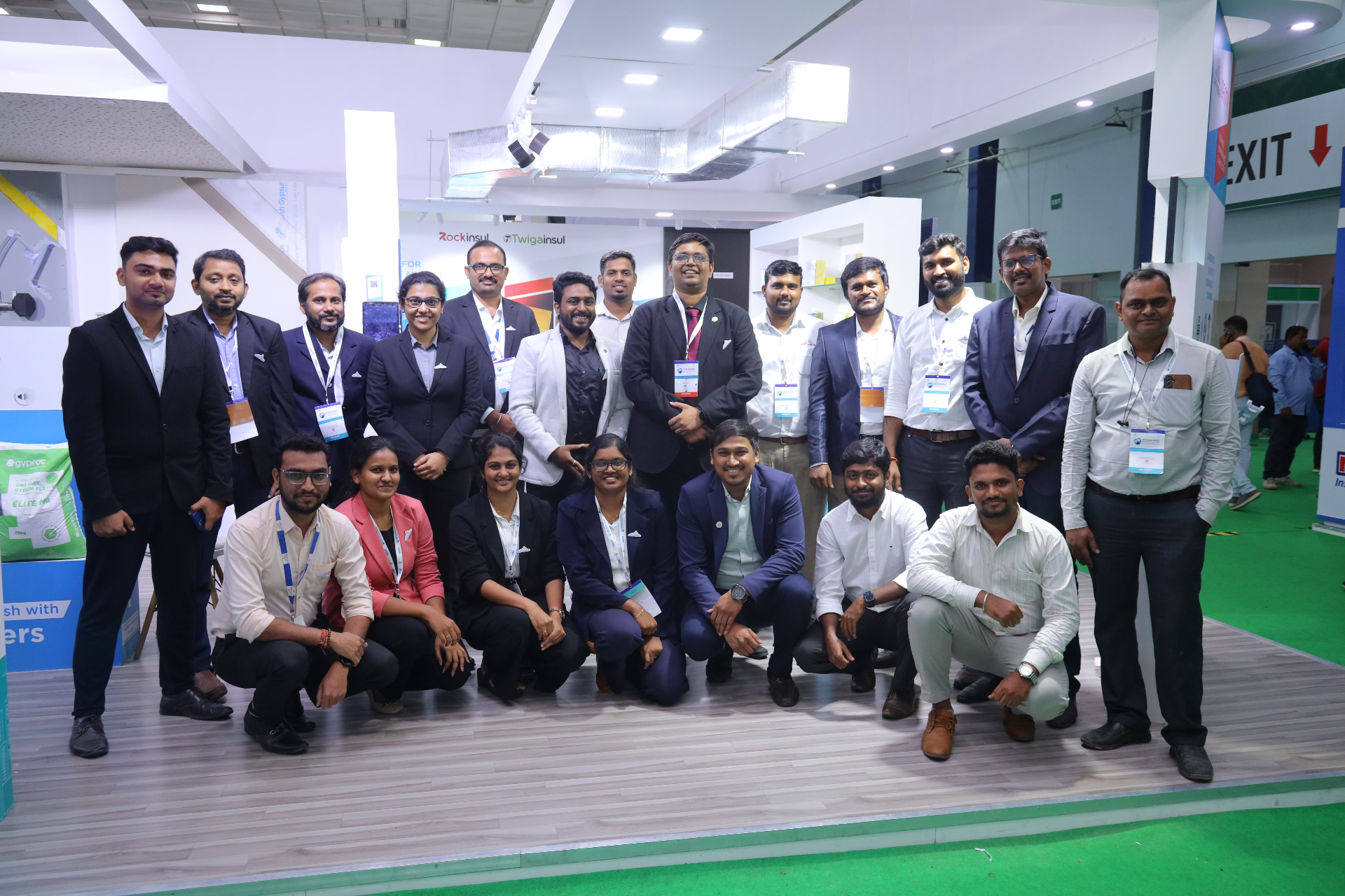 Venugopal R with team